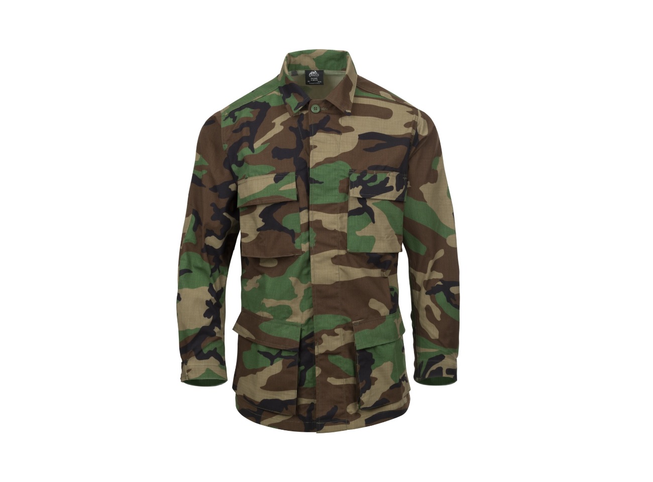 VESTON MODEL BDU - POLYCOTTON RIPSTOP - US WOODLAND - 1 | YEO